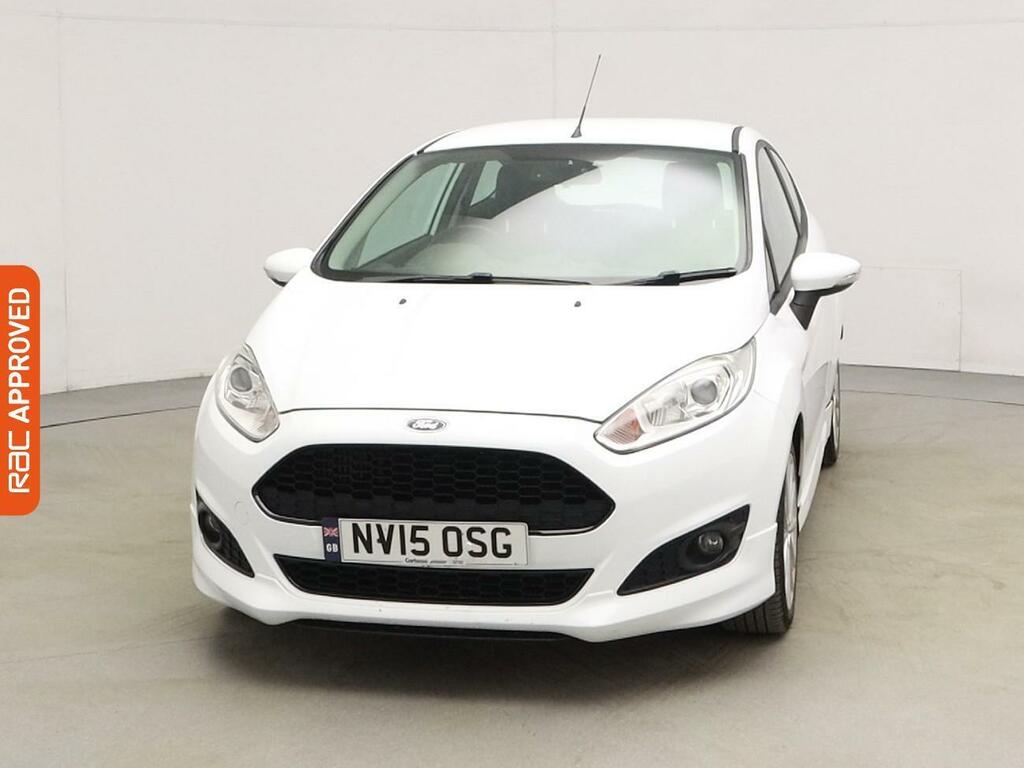 Ford Fiesta 1.0T Ecoboost Zetec S Hatchback NV15OSG White #6