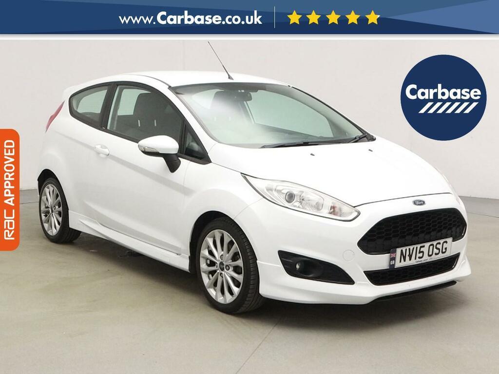 Ford Fiesta 1.0T Ecoboost Zetec S Hatchback NV15OSG White