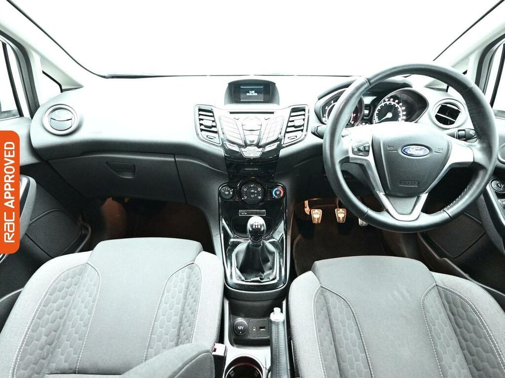 Ford Fiesta 1.0T Ecoboost Zetec S Hatchback NV15OSG White #2
