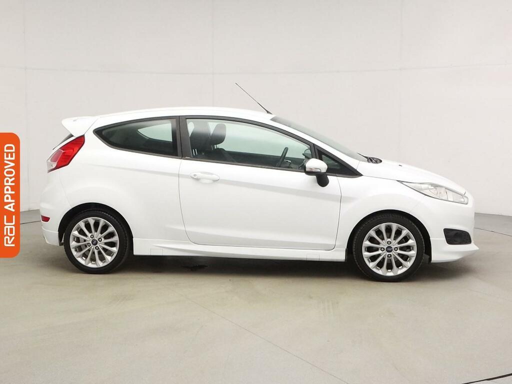 Ford Fiesta 1.0T Ecoboost Zetec S Hatchback NV15OSG White #5