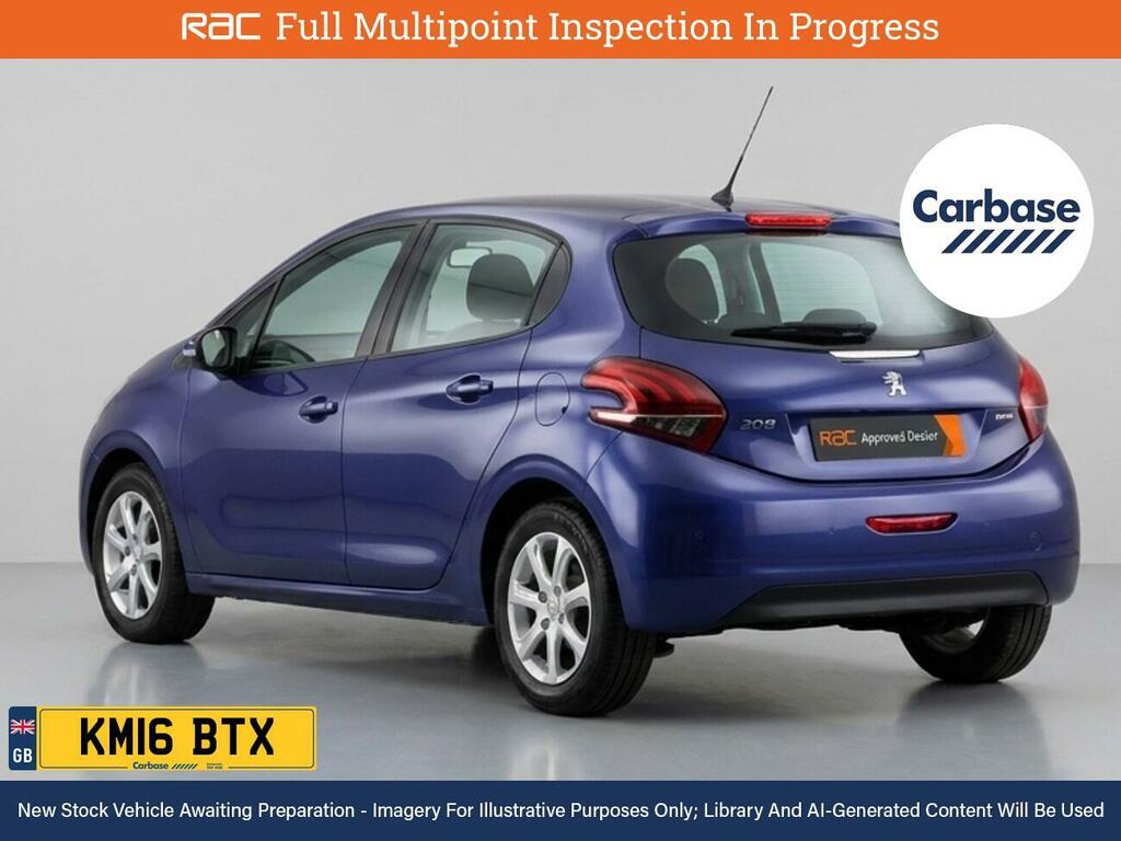 Peugeot 208 1.2 Puretech Active Hatchback Eu KM16BTX Blue #2