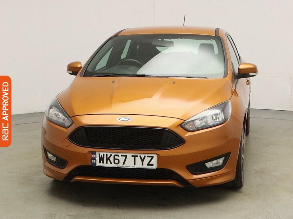 Ford Focus 1.0T Ecoboost St-line Hatchback WK67TYZ Orange #6