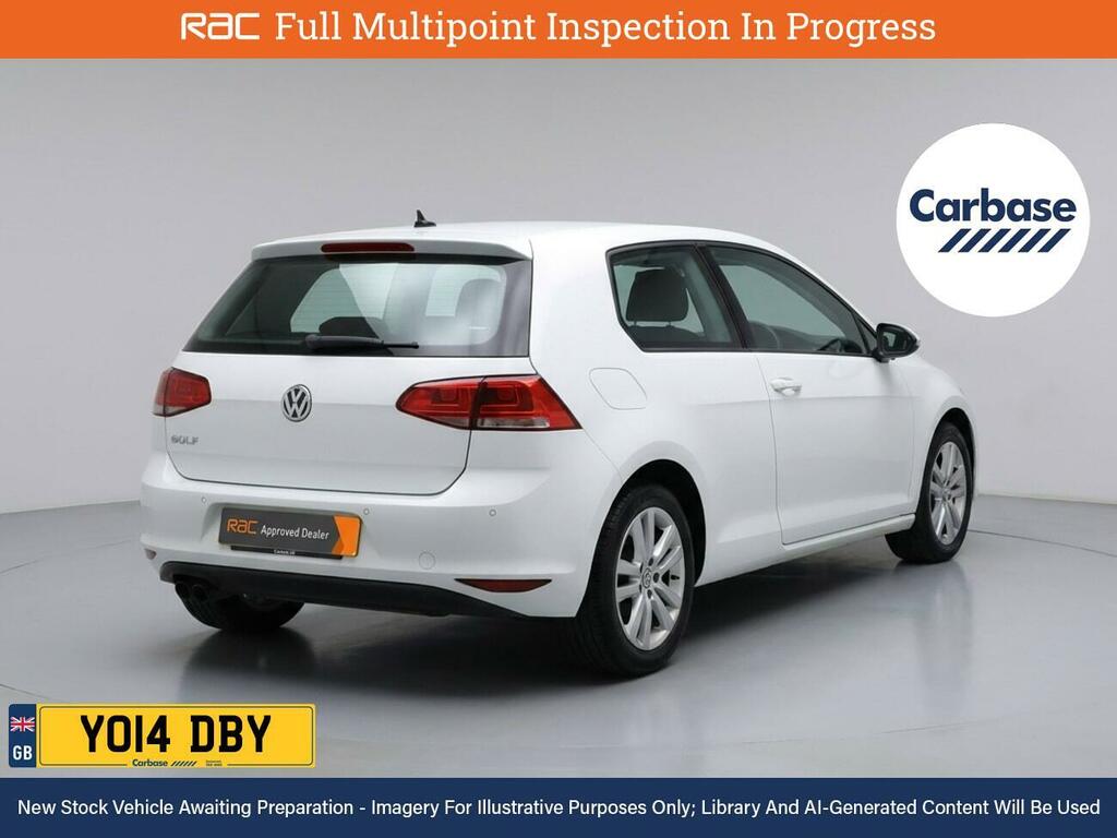 Volkswagen Golf 1.4 Tsi Bluemotion Tech Se Hatchback Ma YO14DBY White #2