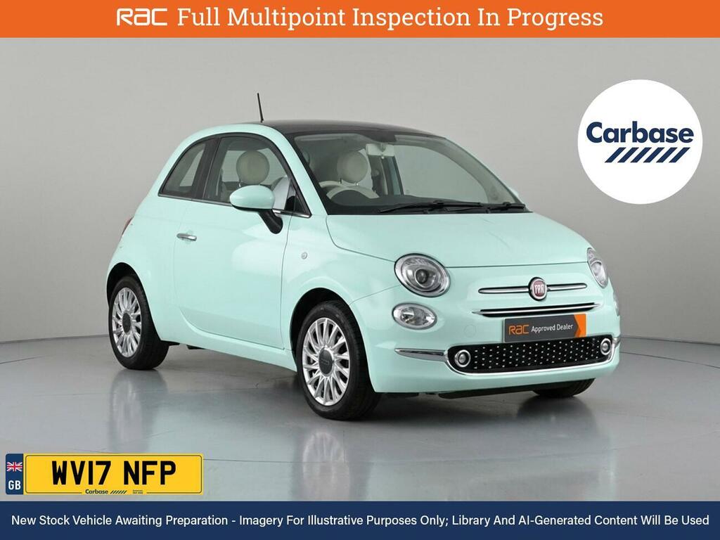 Fiat 500 1.2 Lounge Hatchback Euro 6 Ss Green