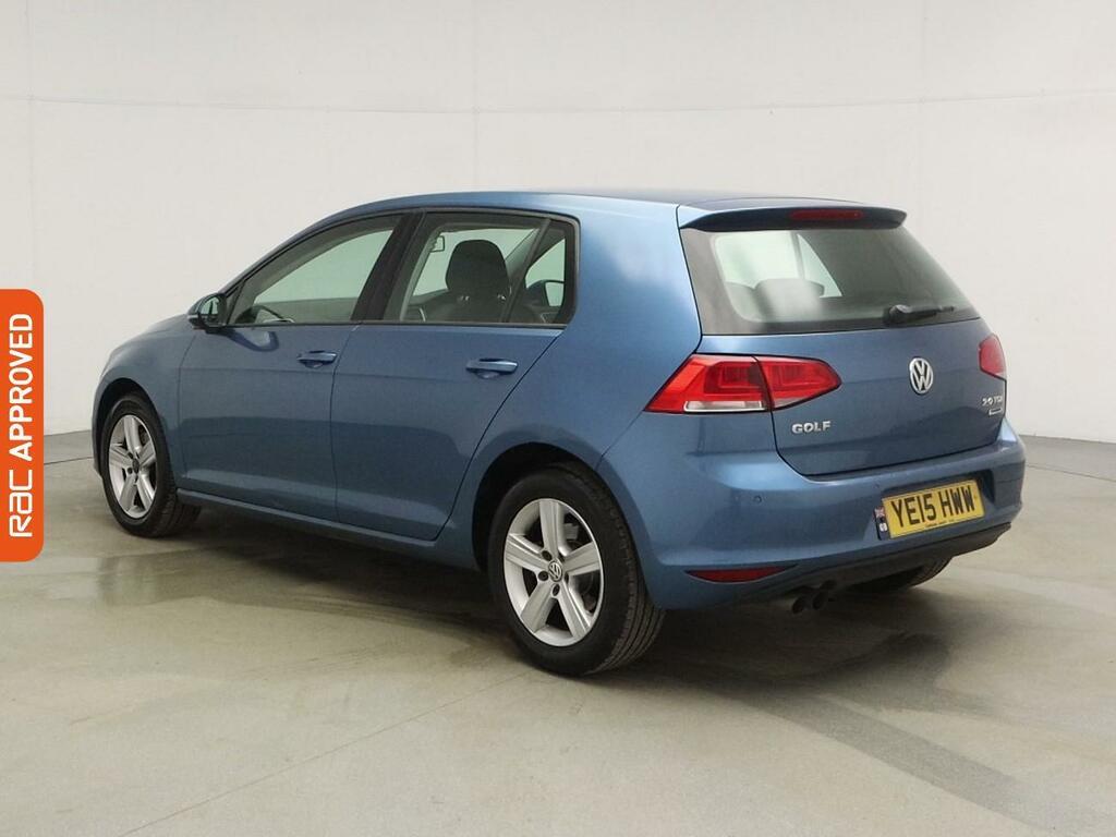 Volkswagen Golf 2.0 Tdi Bluemotion Tech Match Hatchback YE15HWW Blue #4