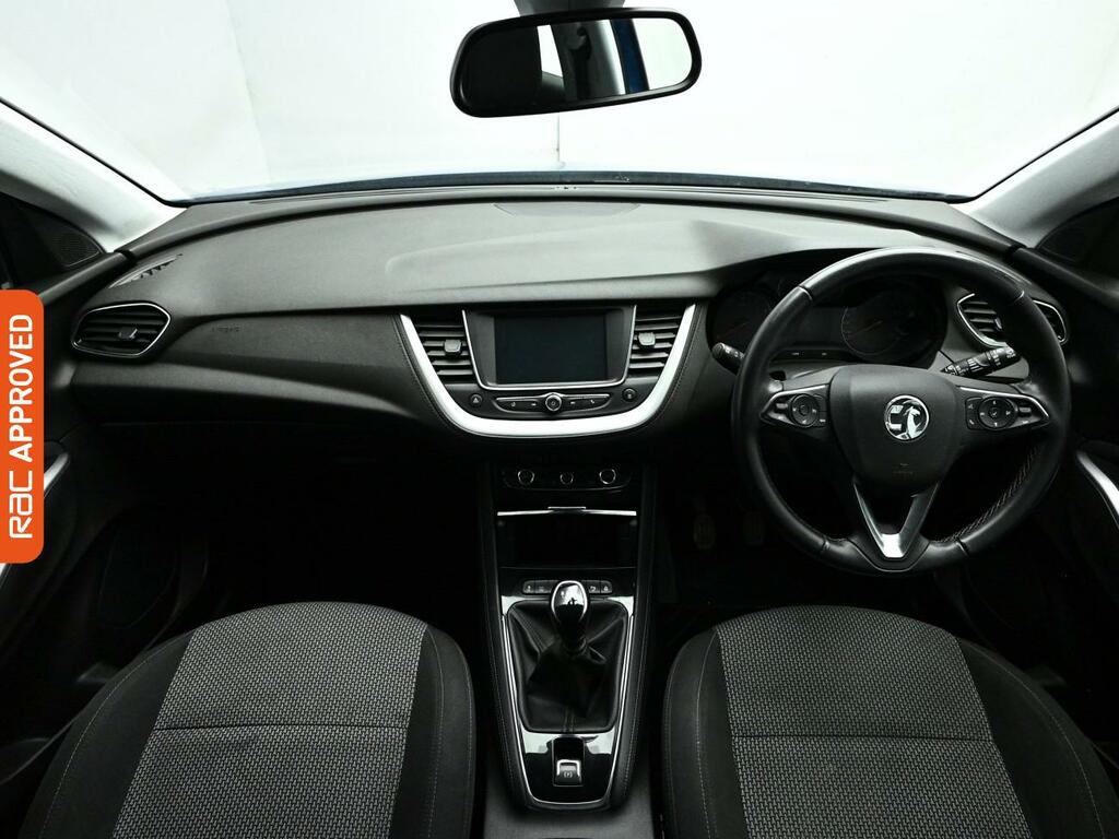 Vauxhall Grandland X 1.2 Turbo Gpf Se Suv Euro 6 Ss KS20UOA Blue #2
