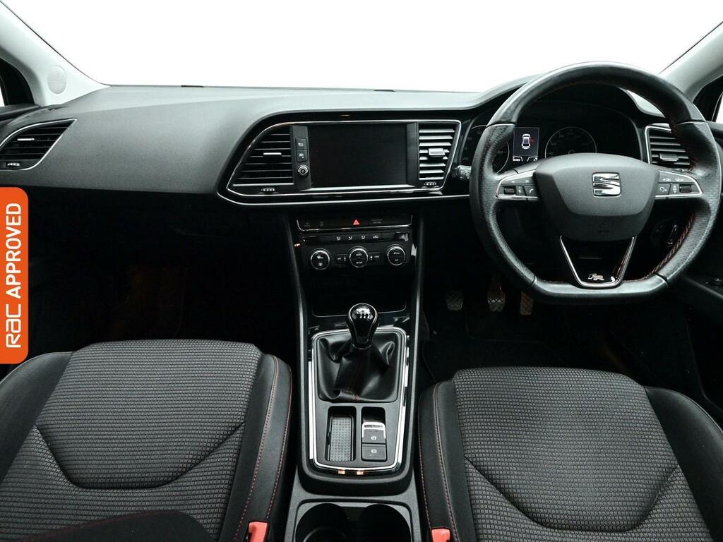 Seat Leon 1.4 Tsi Fr Technology Hatchback DE17GYX Black #2