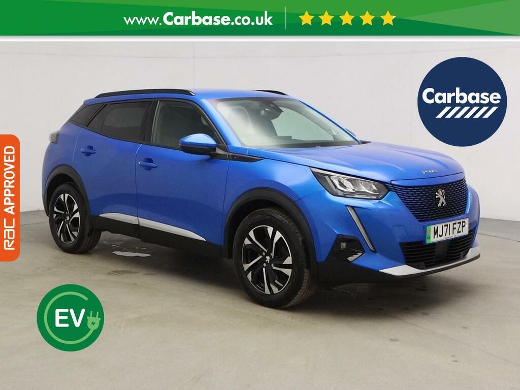 Peugeot e-2008 50Kwh Allure Premium Suv 136 Ps Blue
