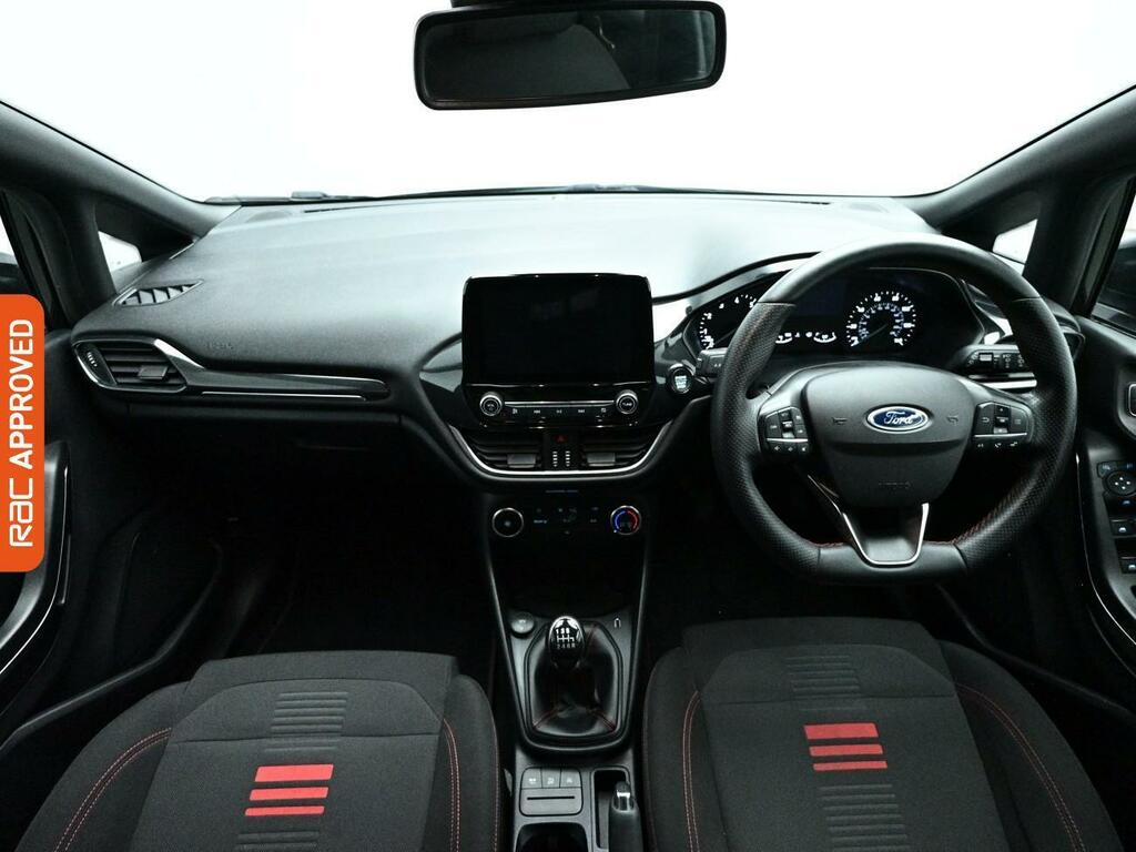 Ford Fiesta 1.0T Ecoboost St-line Hatchback YS22RYM Black #2