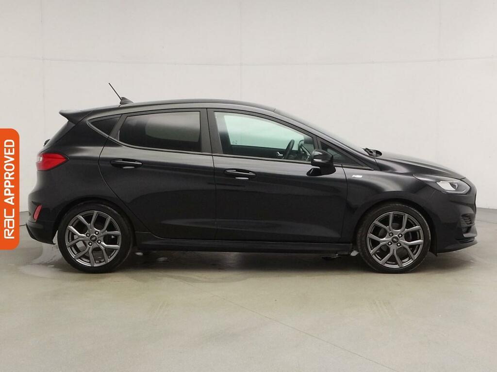 Ford Fiesta 1.0T Ecoboost St-line Hatchback YS22RYM Black #5