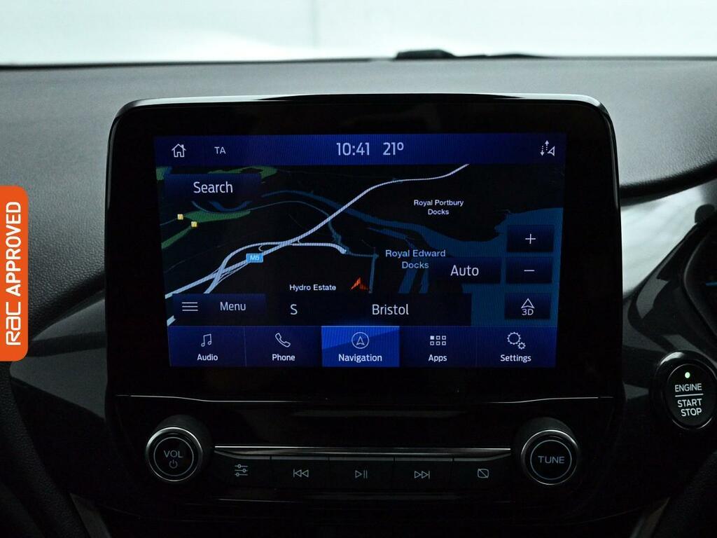Ford Fiesta 1.0T Ecoboost St-line Hatchback YS22RYM Black #3