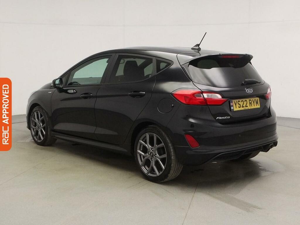 Ford Fiesta 1.0T Ecoboost St-line Hatchback YS22RYM Black #4