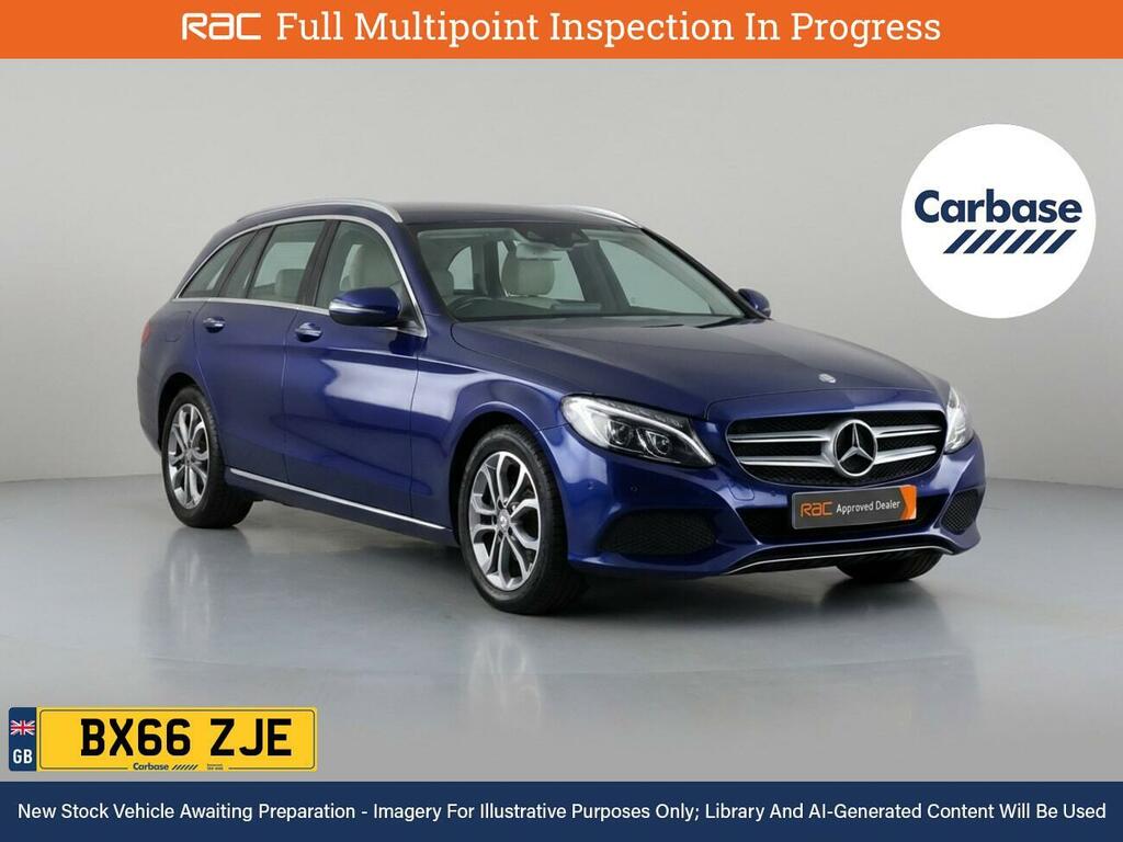 Mercedes-Benz C Class 2.1 C220d Sport Premium Estate 7G-tro Blue