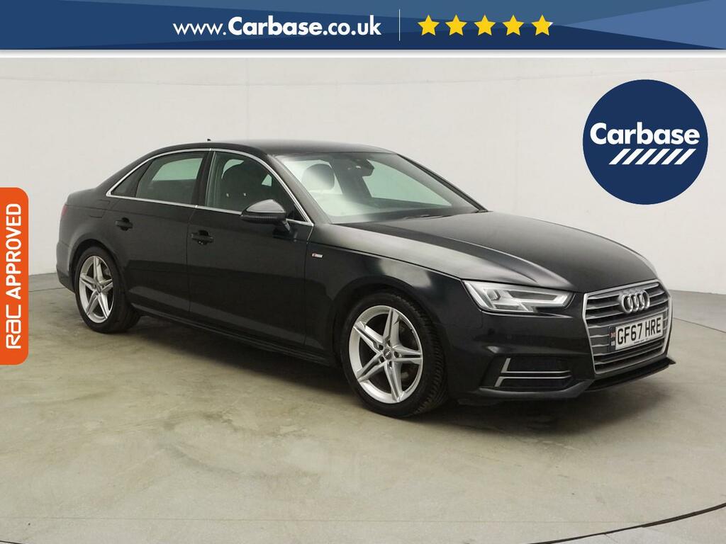 Audi A4 1.4 Tfsi S Line Saloon Euro 6 S Black