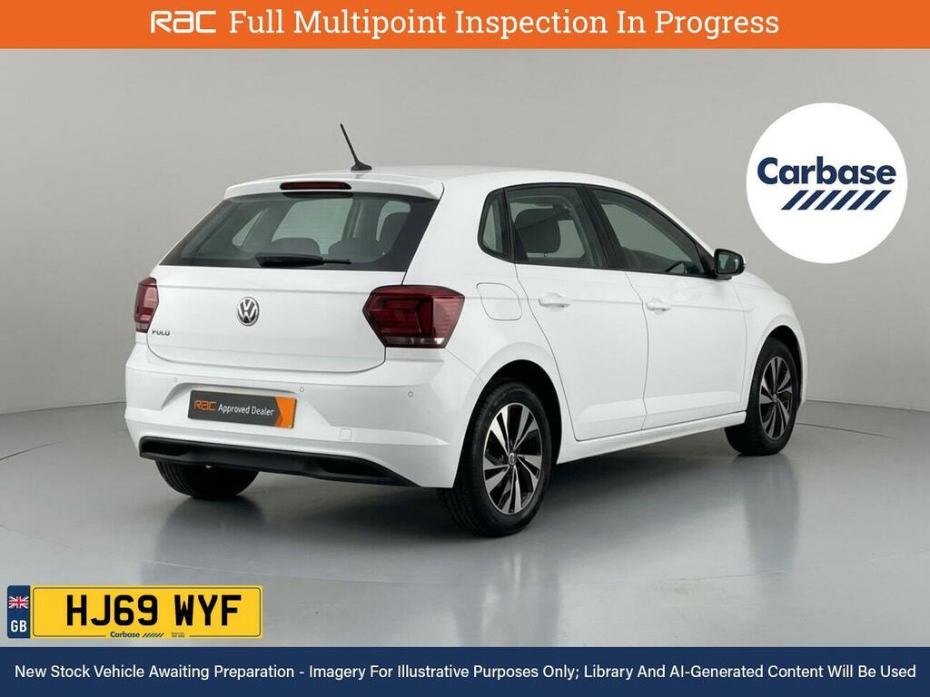 Volkswagen Polo 1.0 Tsi Gpf Se Hatchback Euro 6 HJ69WYF White #2
