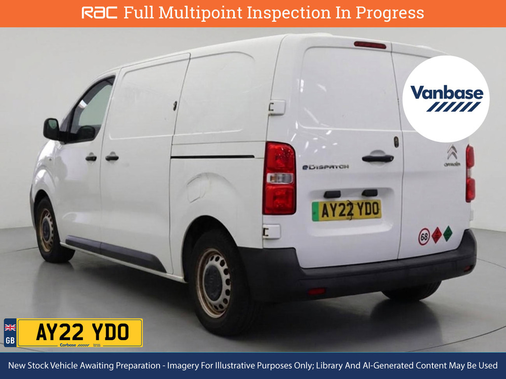 Citroen Dispatch E 1000 75Kwh Enterprise Pro M Panel Van 6Dr Electr White #4