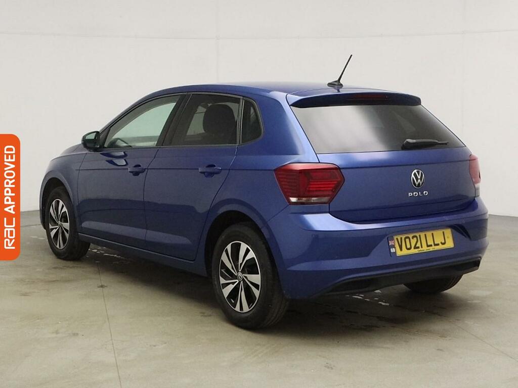 Volkswagen Polo 1.0 Tsi Match Hatchback Euro 6 VO21LLJ Blue #4