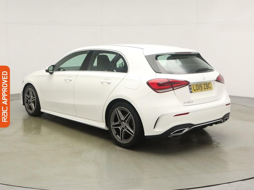 Mercedes-Benz A Class 1.5 A180d Amg Line Hatchback 7G-dct Eur LO19ZBC White #4