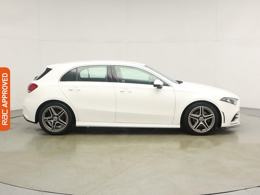 Mercedes-Benz A Class 1.5 A180d Amg Line Hatchback 7G-dct Eur LO19ZBC White #5