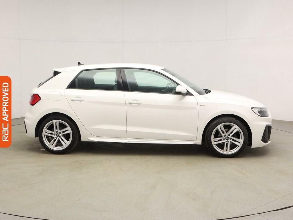 Audi A1 1.0 Tfsi 25 S Line Sportback Eur KM22JVH White #5