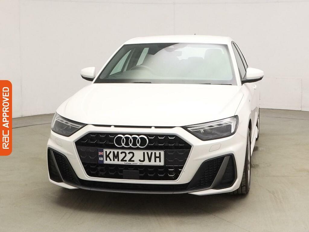 Audi A1 1.0 Tfsi 25 S Line Sportback Eur KM22JVH White #6