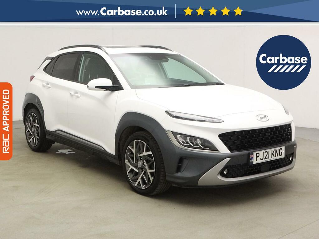Hyundai Kona 1.6 H-gdi Ultimate Suv Hybrid Dct Euro White