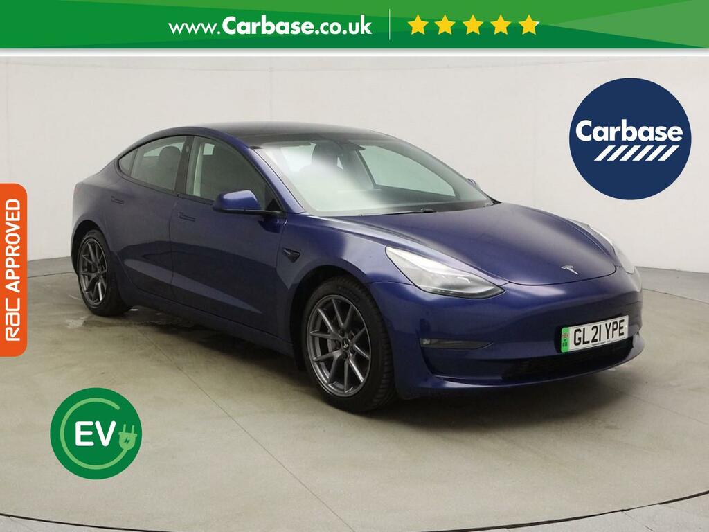 Tesla Model 3 Dual Motor Long Range Saloon 4 Blue