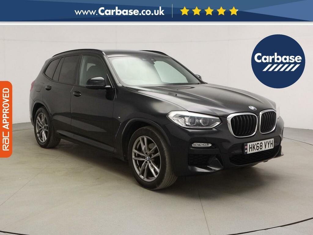 BMW X3 2.0 20D M Sport Suv Xdrive Euro 6 Black
