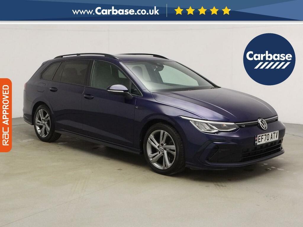 Volkswagen Golf 2.0 Tdi R-line Estate Dsg Euro 6 Ss Blue