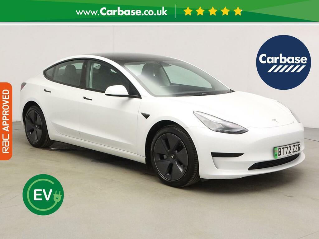 Tesla Model 3 Saloon Rwd 241 Bhp White
