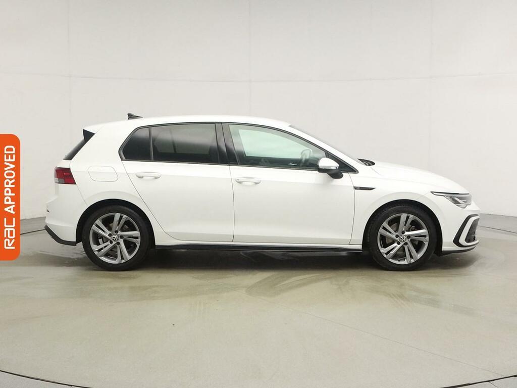 Volkswagen Golf 1.5 Etsi Mhev R-line Hatchback Hybrid D MM23OLX White #5