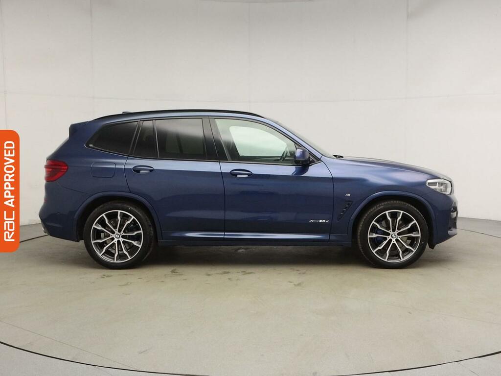 BMW X3 3.0 30D M Sport Suv Xdrive Euro 6 RF67VAX Blue #5