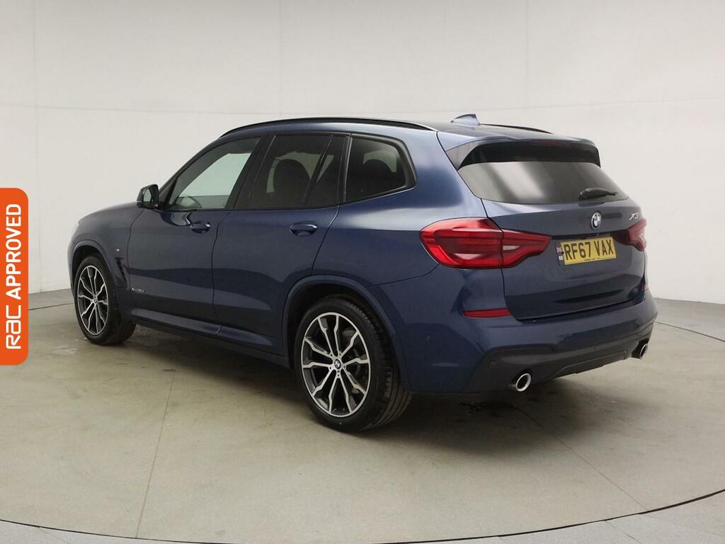 BMW X3 3.0 30D M Sport Suv Xdrive Euro 6 RF67VAX Blue #4