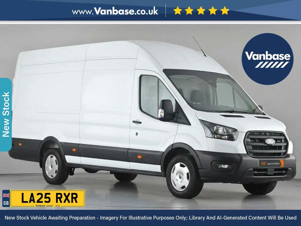 Ford Transit Custom 2.0 350 Ecoblue Trend Panel Van White