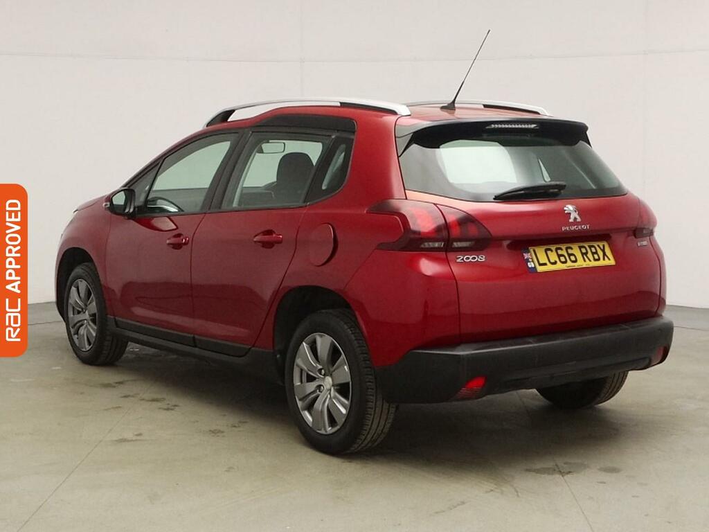 Peugeot 2008 1.2 Puretech Active Suv Euro 6 LC66RBX Red #4