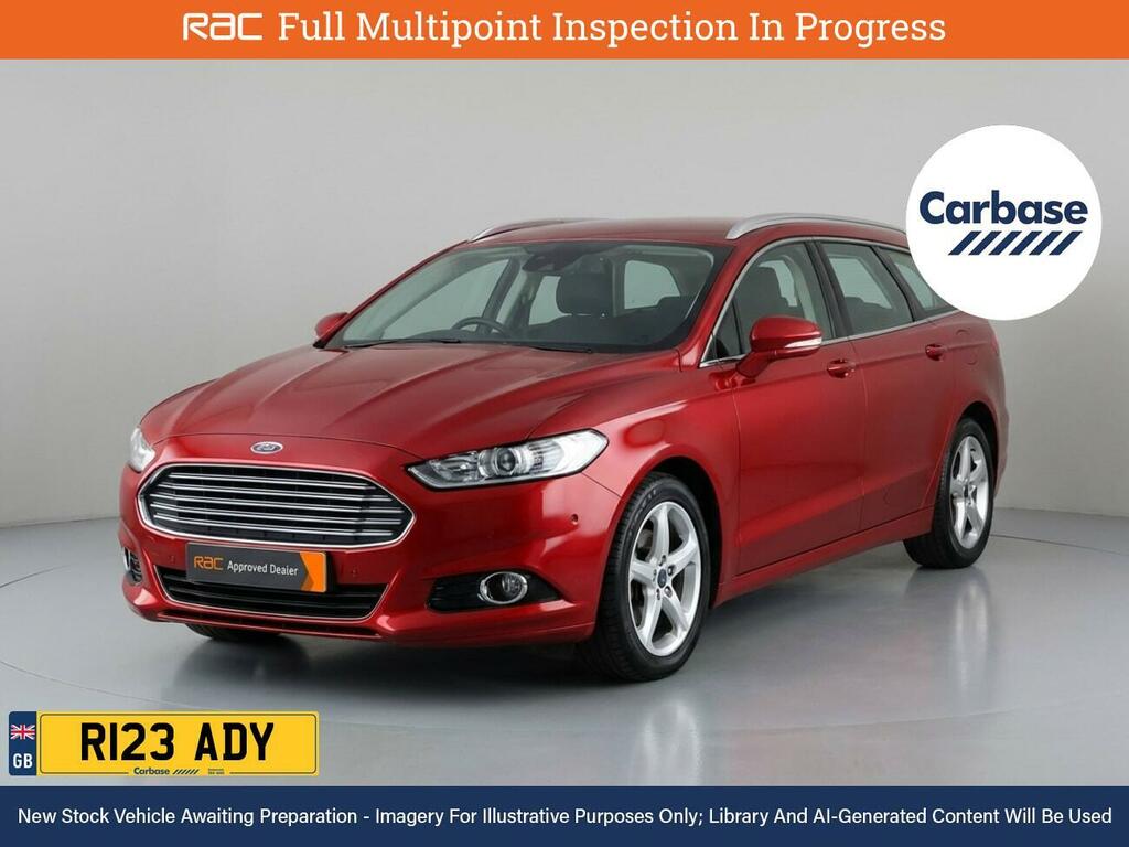 Ford Mondeo 2.0 Tdci Titanium Estate Powershift Eur Red