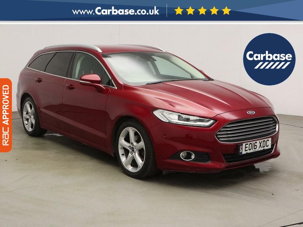 Ford Mondeo 2.0 Tdci Titanium Estate Powershift Eur Red