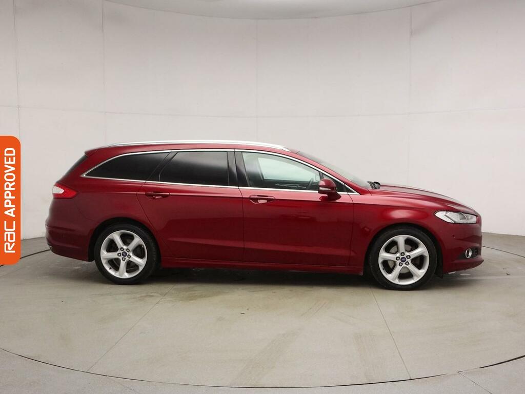 Ford Mondeo 2.0 Tdci Titanium Estate Powershift Eur EO16XDC Red #5