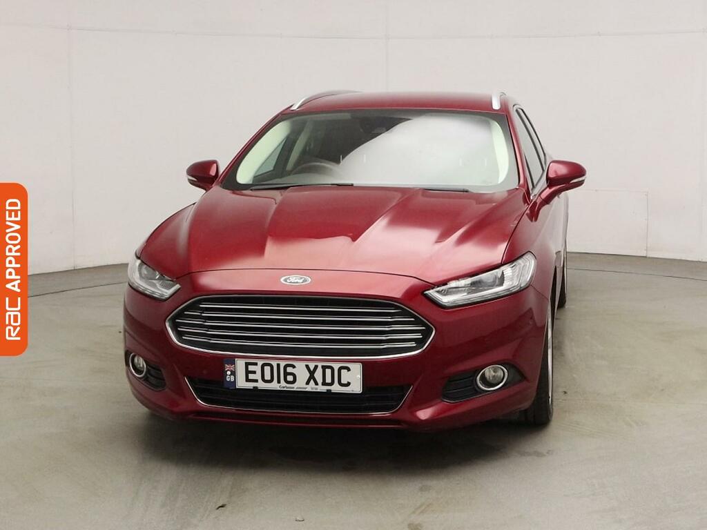 Ford Mondeo 2.0 Tdci Titanium Estate Powershift Eur EO16XDC Red #6