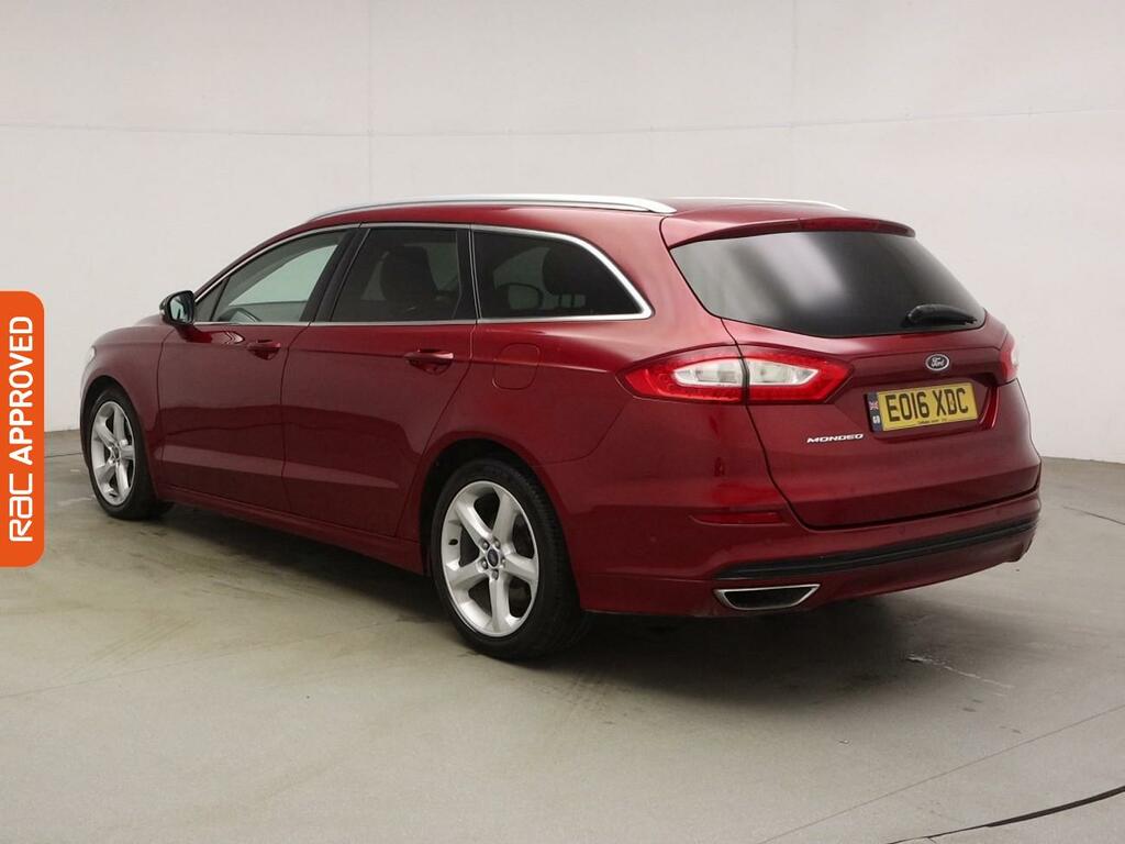 Ford Mondeo 2.0 Tdci Titanium Estate Powershift Eur EO16XDC Red #4