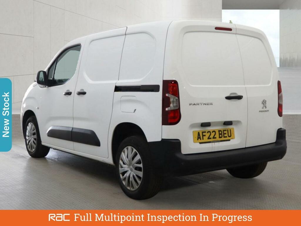Peugeot Partner 1.5 Bluehdi 1000 Professional Premium Standard Pan AF22BEU White #6