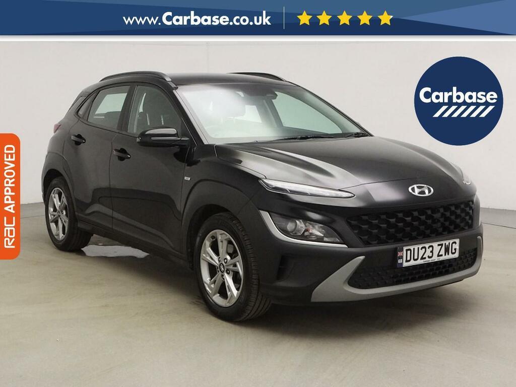 Hyundai Kona 1.0 T-gdi Mhev Se Connect Suv Hybrid Ma Black