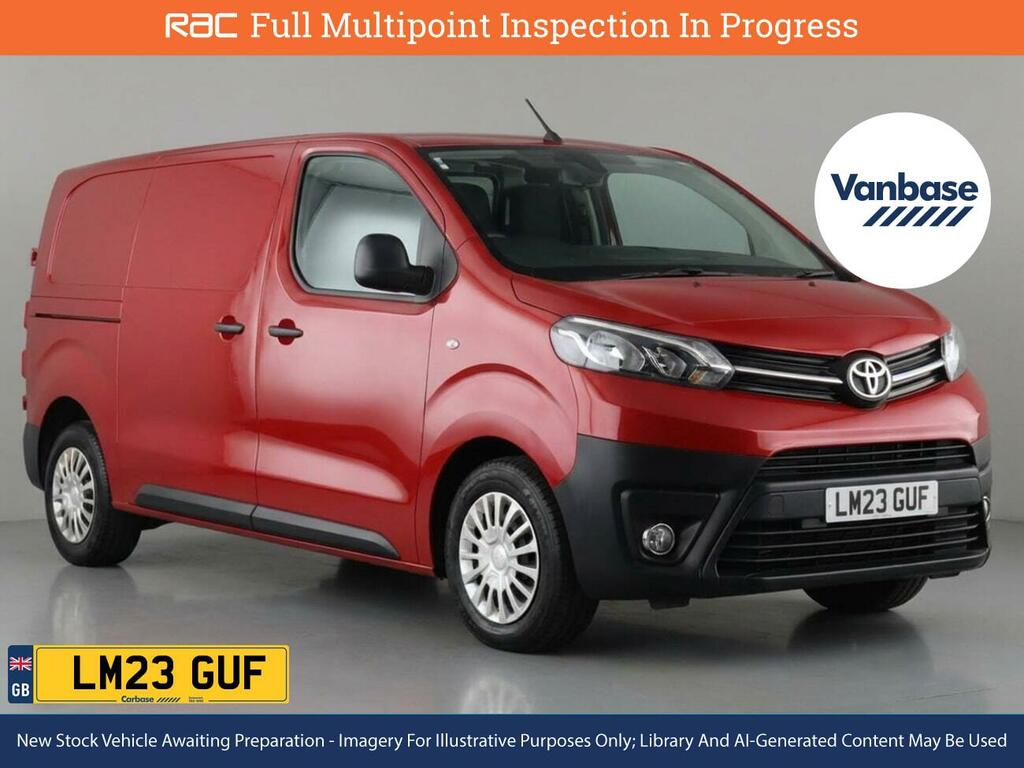 Toyota PROACE 2.0D Icon Medium Panel Van 6Dr Mwb E Red #3