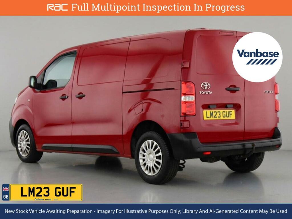 Toyota PROACE 2.0D Icon Medium Panel Van 6Dr Mwb E Red #4