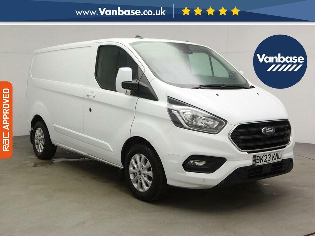 Ford Transit Custom 2.0 280 Ecoblue Limited Panel Van Manua BK23KNL White
