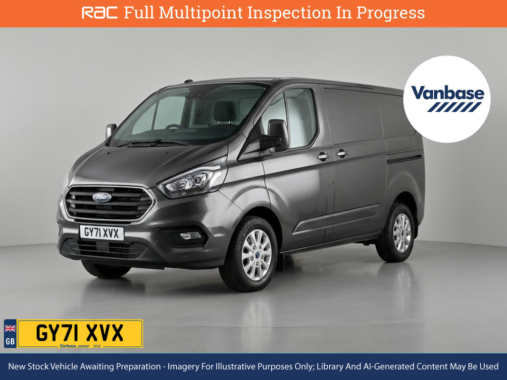 Ford Transit Custom 2.0 280 Ecoblue Limited Panel Van Manua GY71XVX Grey #2