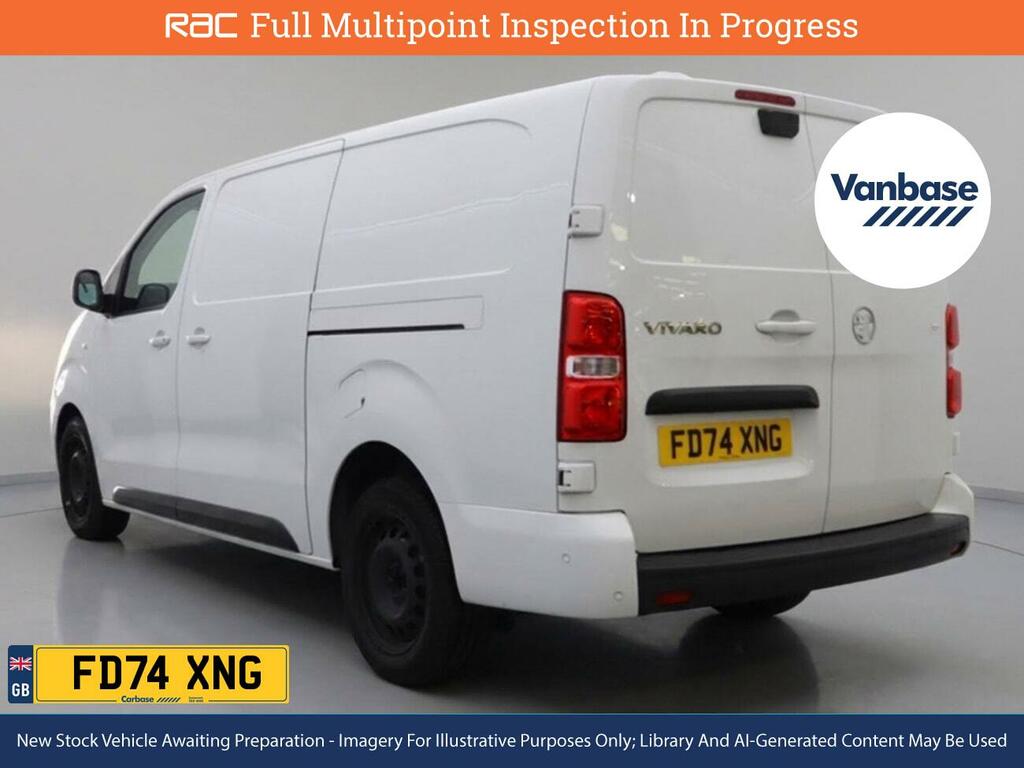 Vauxhall Vivaro 1.5 Turbo D Pro XL Panel Van 6Dr Lwb FD74XNG White #6