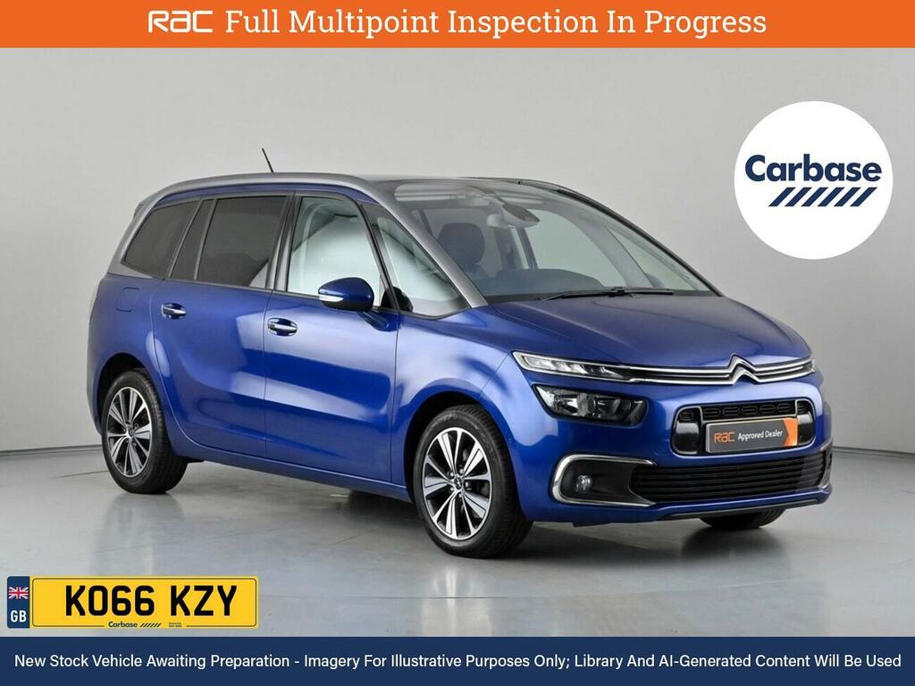 Citroen Grand C4 Picasso 1.6 Bluehdi Flair Mpv Eat6 Euro 6 Ss Blue