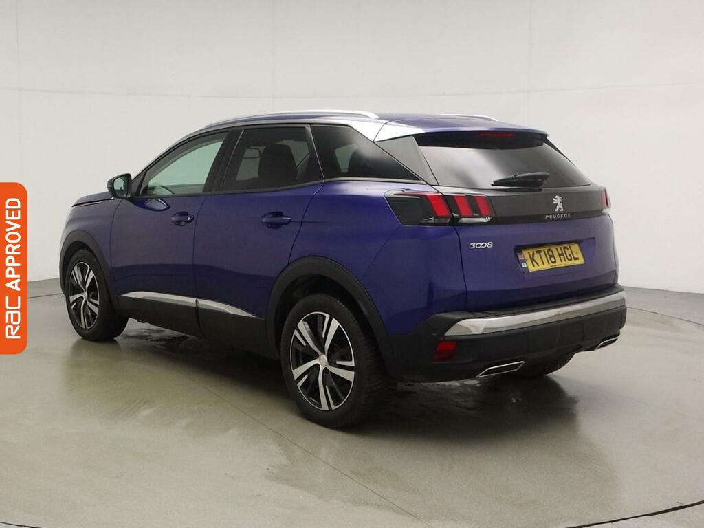Peugeot 3008 1.2 Puretech Allure Suv Euro 6 KT18HGL Blue #4