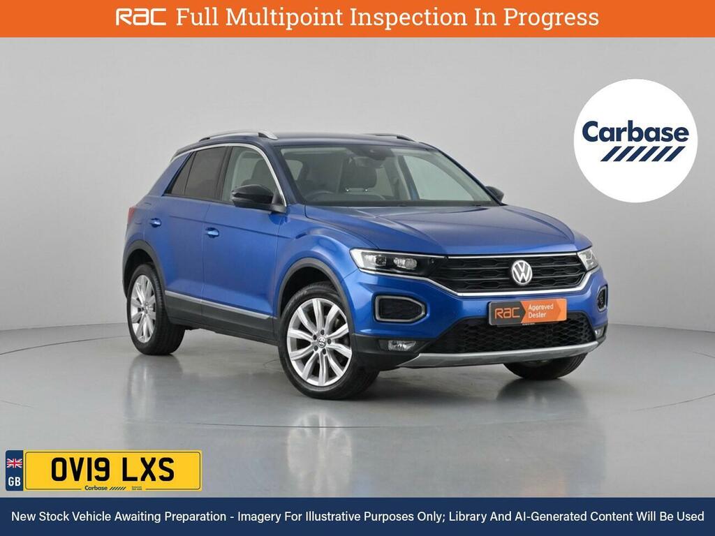 Volkswagen T-Roc 1.5 Tsi Gpf Evo Sel Suv Dsg Euro 6 Ss Blue